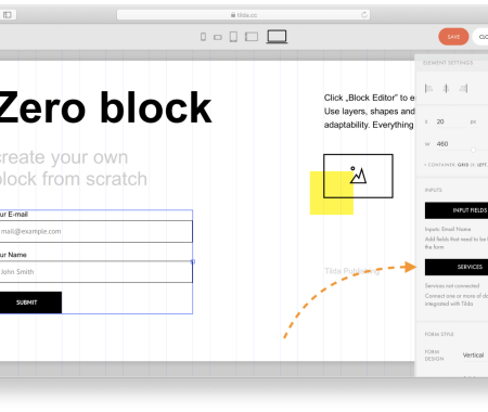Zero Block Tilda